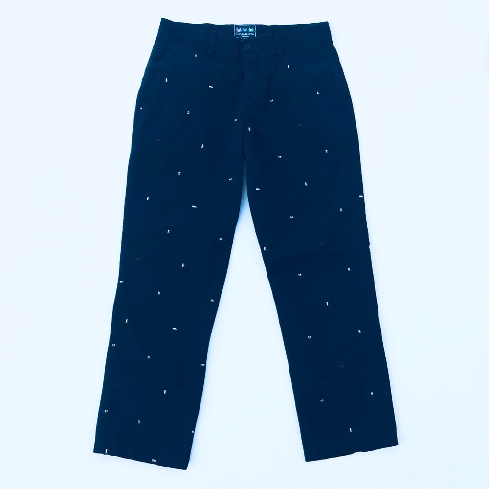 CHARLESTON Threads Pants With Embroidered Snowman - Picture 8 of 8
